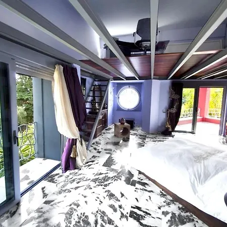 Villa 4 Bedrooms Villa At Eretria 100 M Away From The Beach With Sea View Private Pool And Jacuzzi *